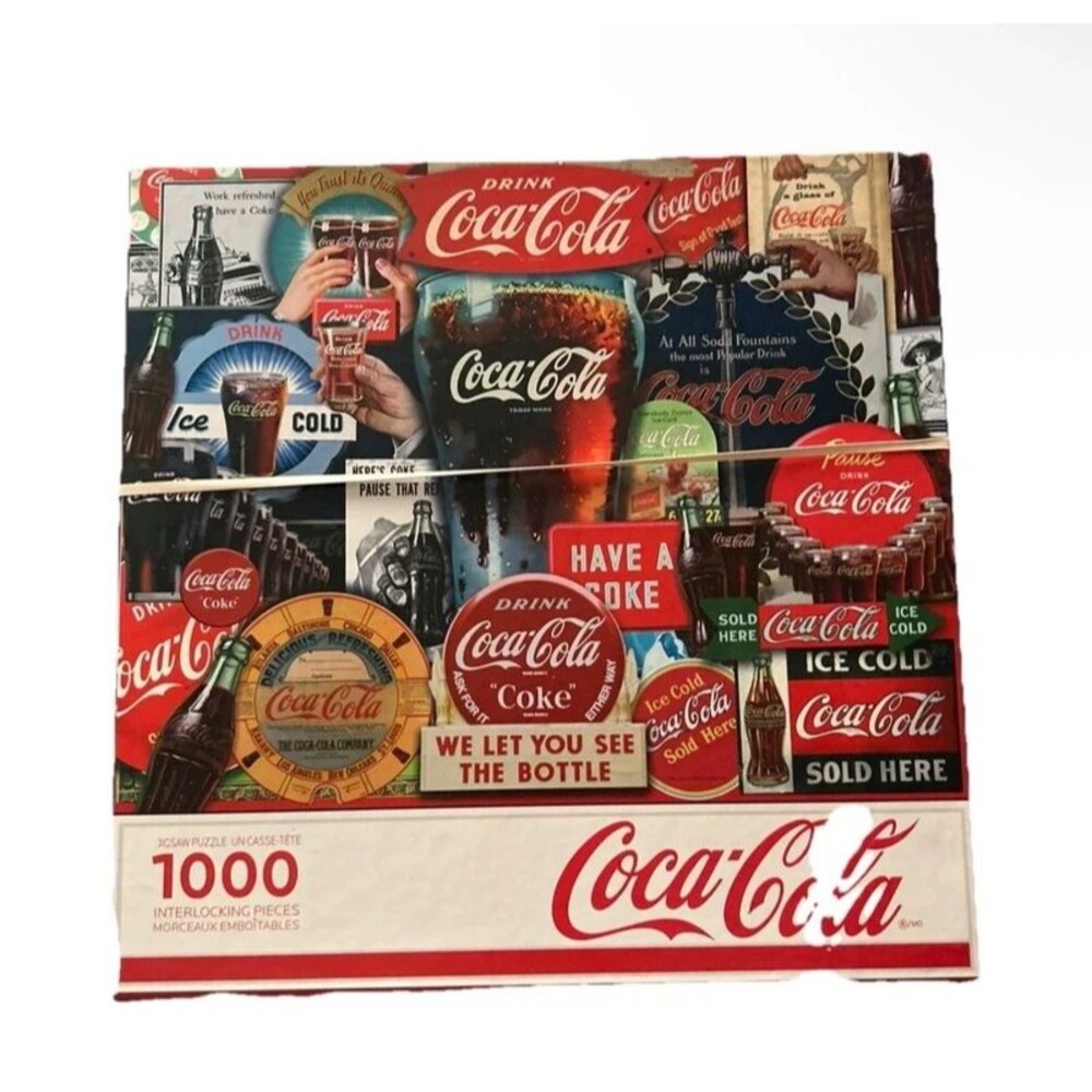 Springbok Coca Cola Decades of Tradition 1000 Piece Jigsaw Puzzle